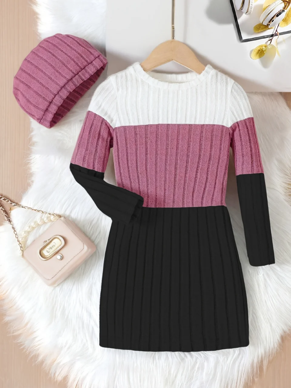 Girls Dress Fall Stretch