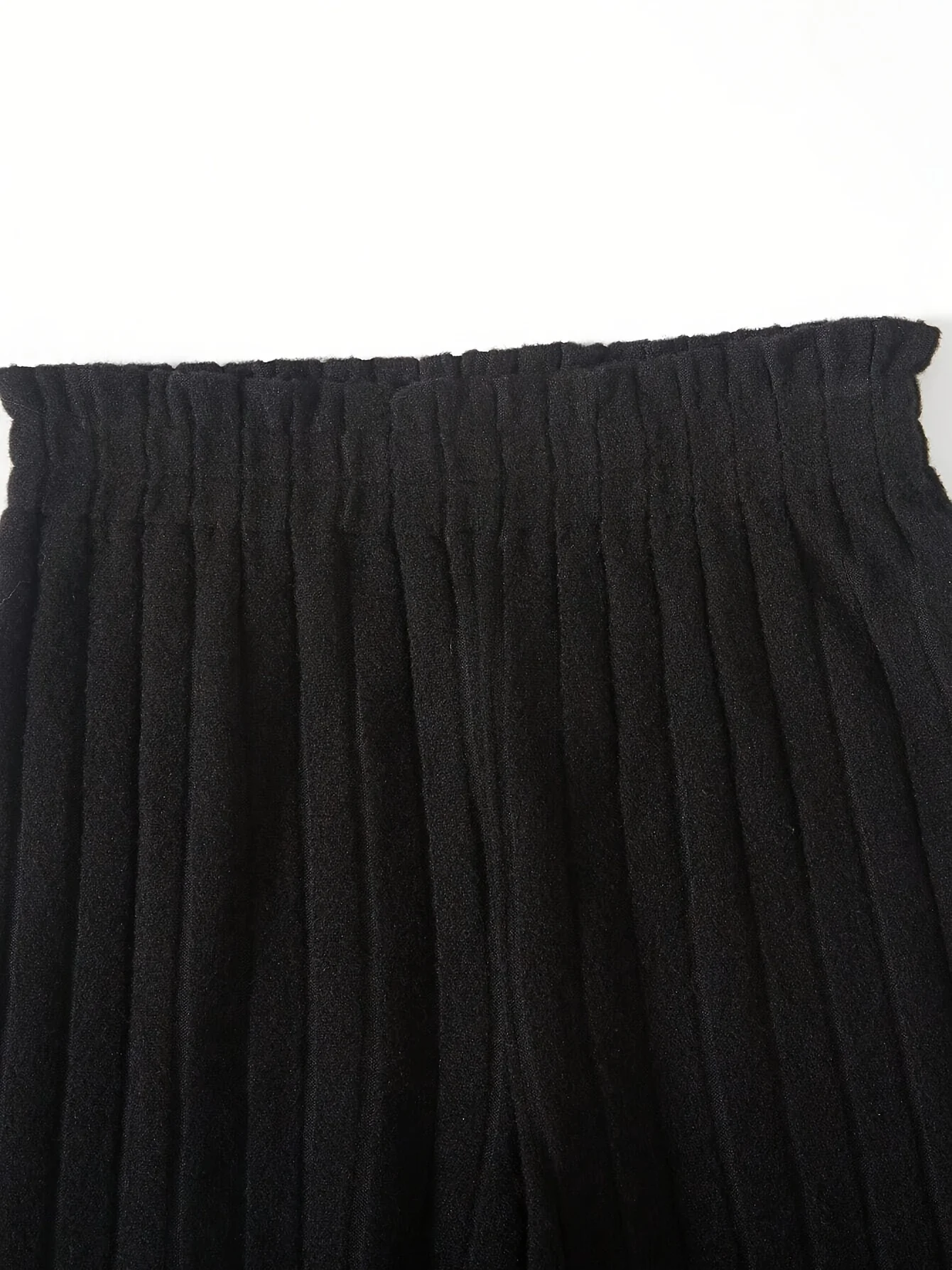 Detail 3 of Girls Wide Leg Pants 2-Piece Set Solid Fall Stretch by LUNORIANA