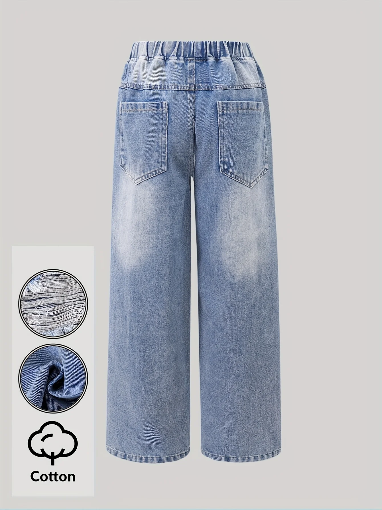 Detail 2 of Girls Jeans Graphic Fall Easy Care by LUNORIANA