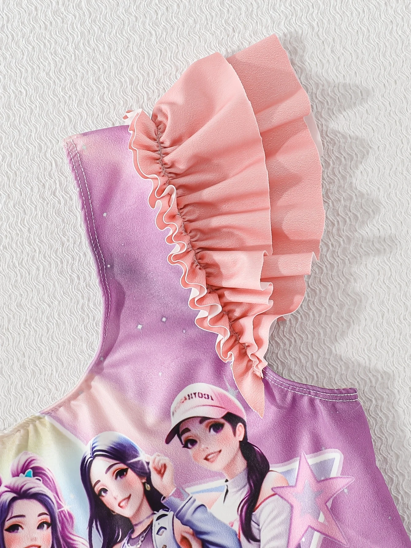 Detail 2 of Girls Pants 2-Piece Set Graphic Spring Summer Easy Care - SPUID 7562424444 by LUNORIANA