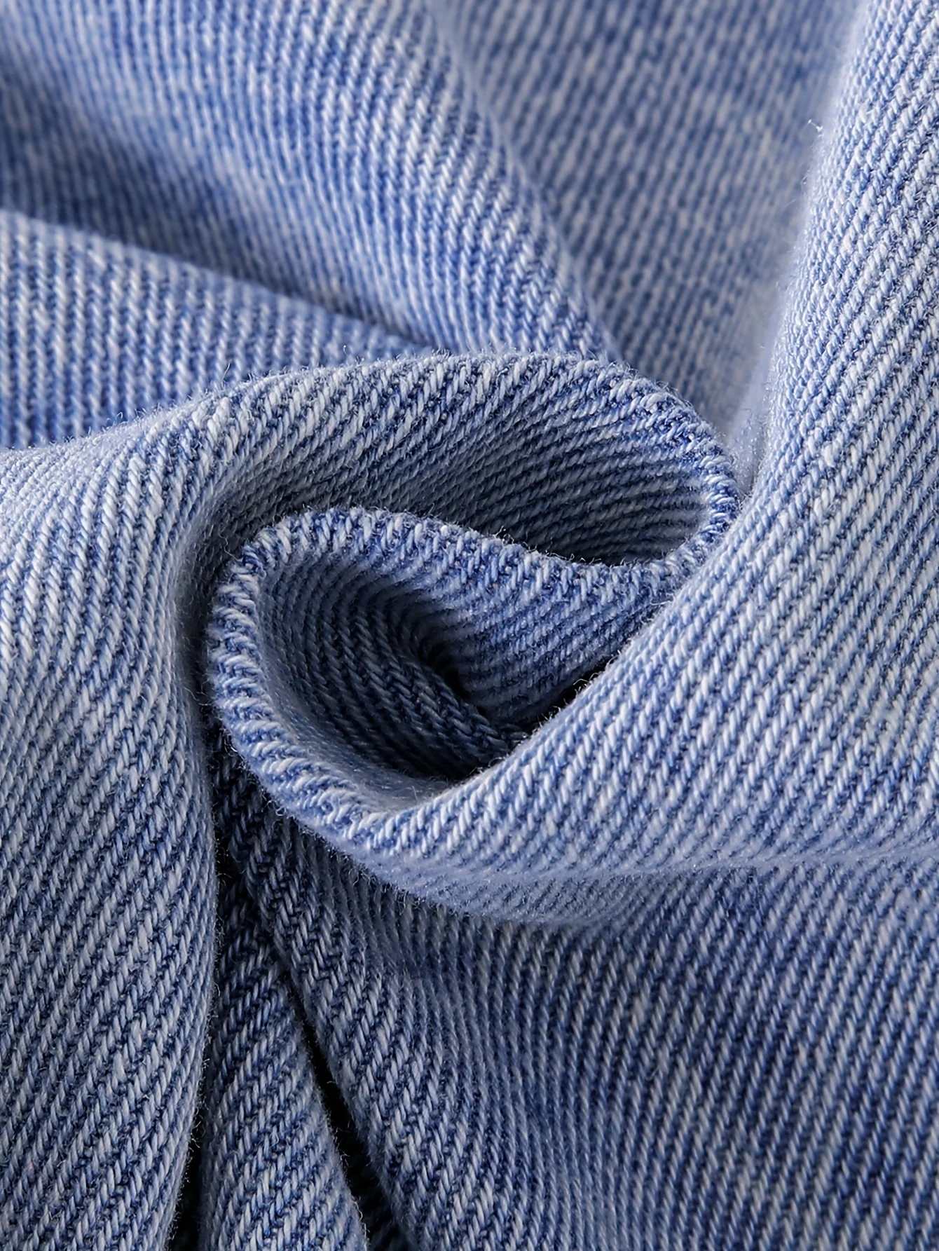 Detail 4 of Girls Bow Distressed Denim Bow Top Jeans 2-Piece Set All Season by LUNORIANA