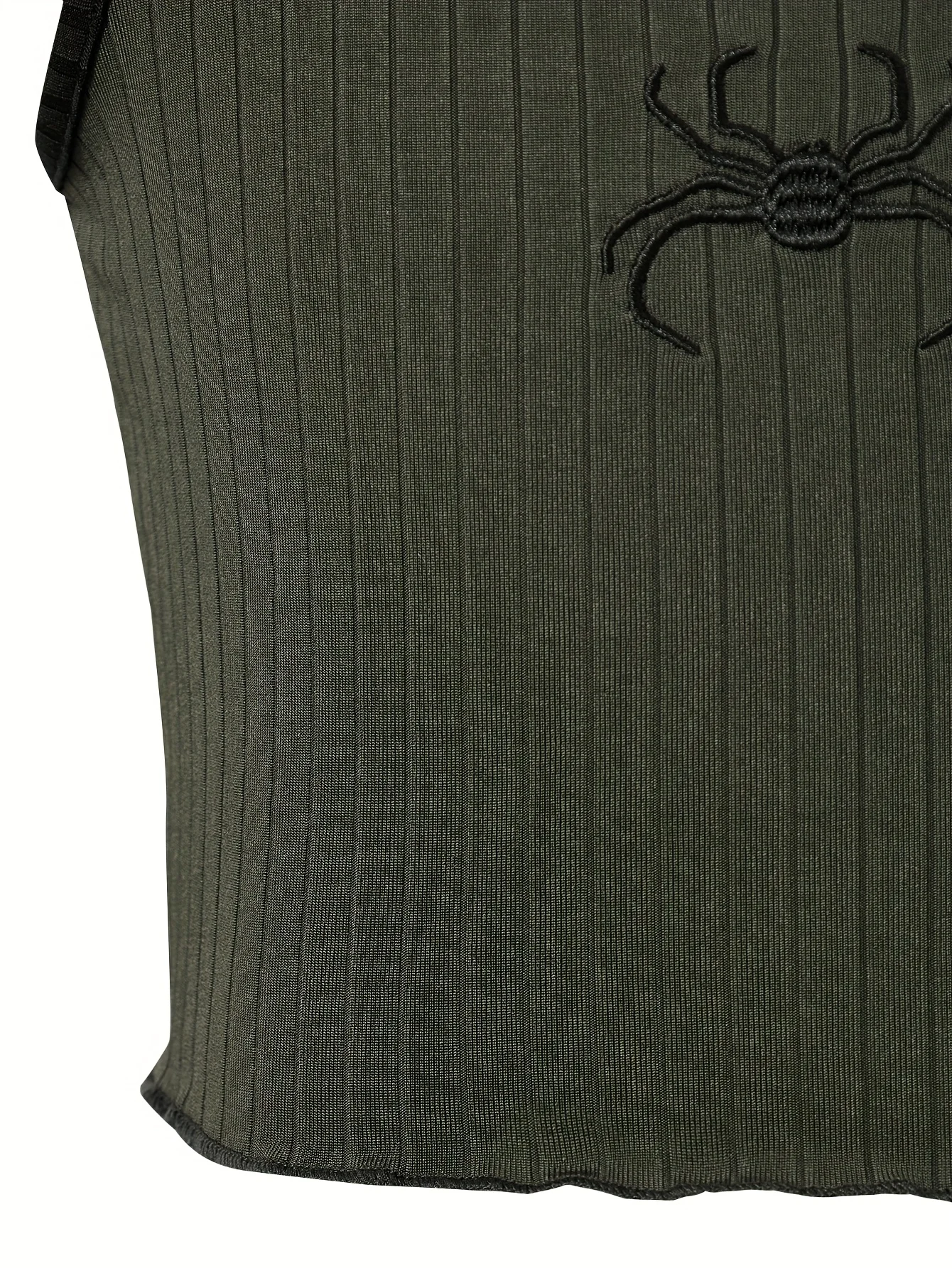 Detail 10 of Girls Spider Embroidery Cami Tops Summer by LUNORIANA