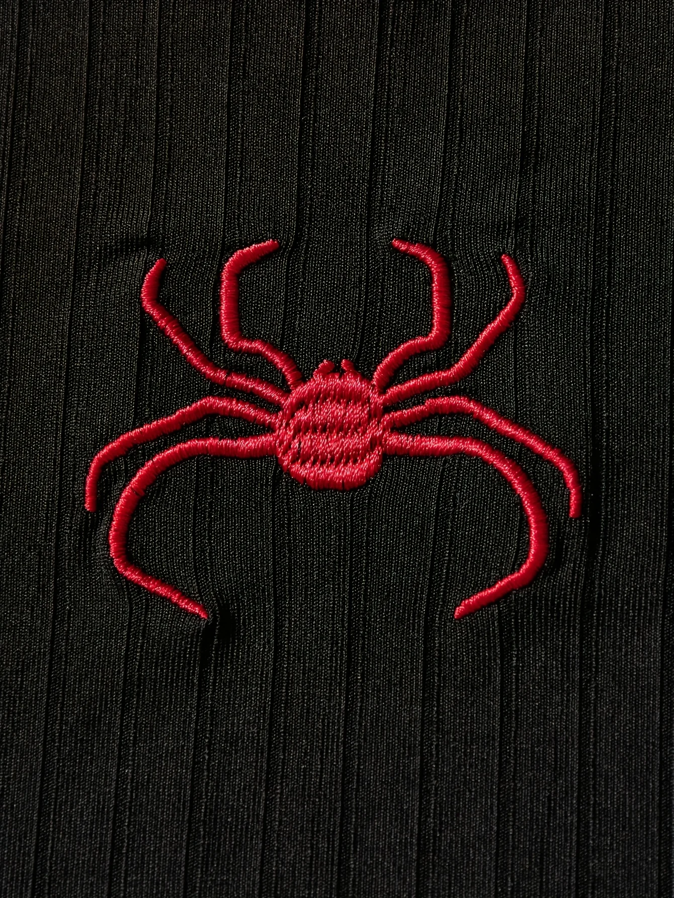 Detail 25 of Girls Spider Embroidery Cami Tops Summer by LUNORIANA