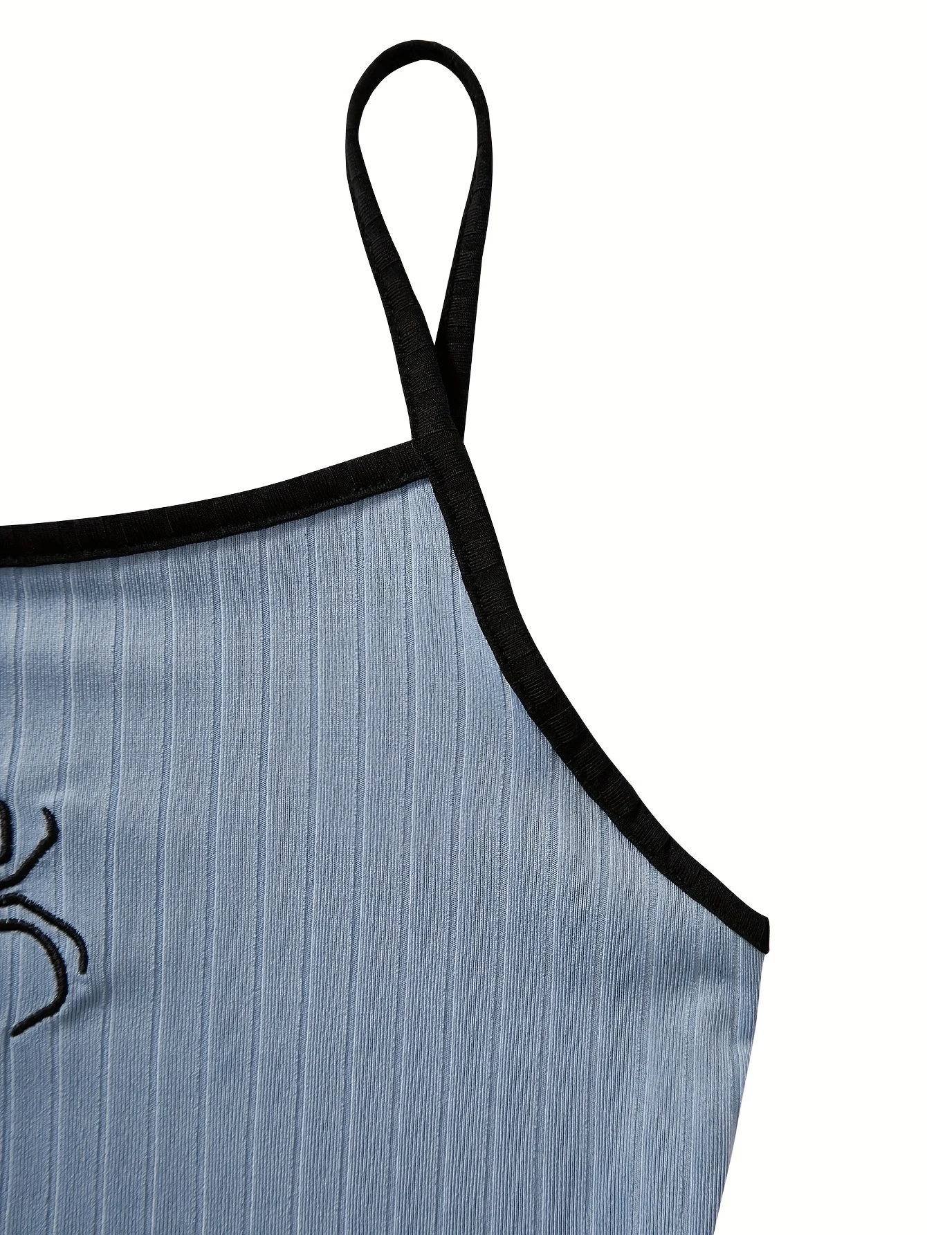 Detail 19 of Girls Spider Embroidery Cami Tops Summer by LUNORIANA