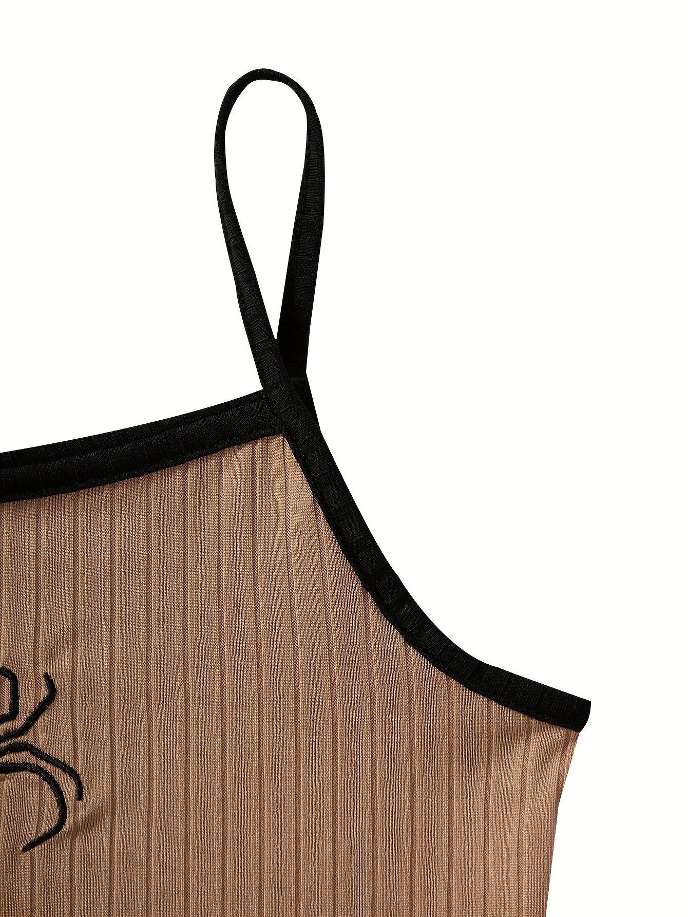 Detail 5 of Girls Spider Embroidery Cami Tops Summer by LUNORIANA