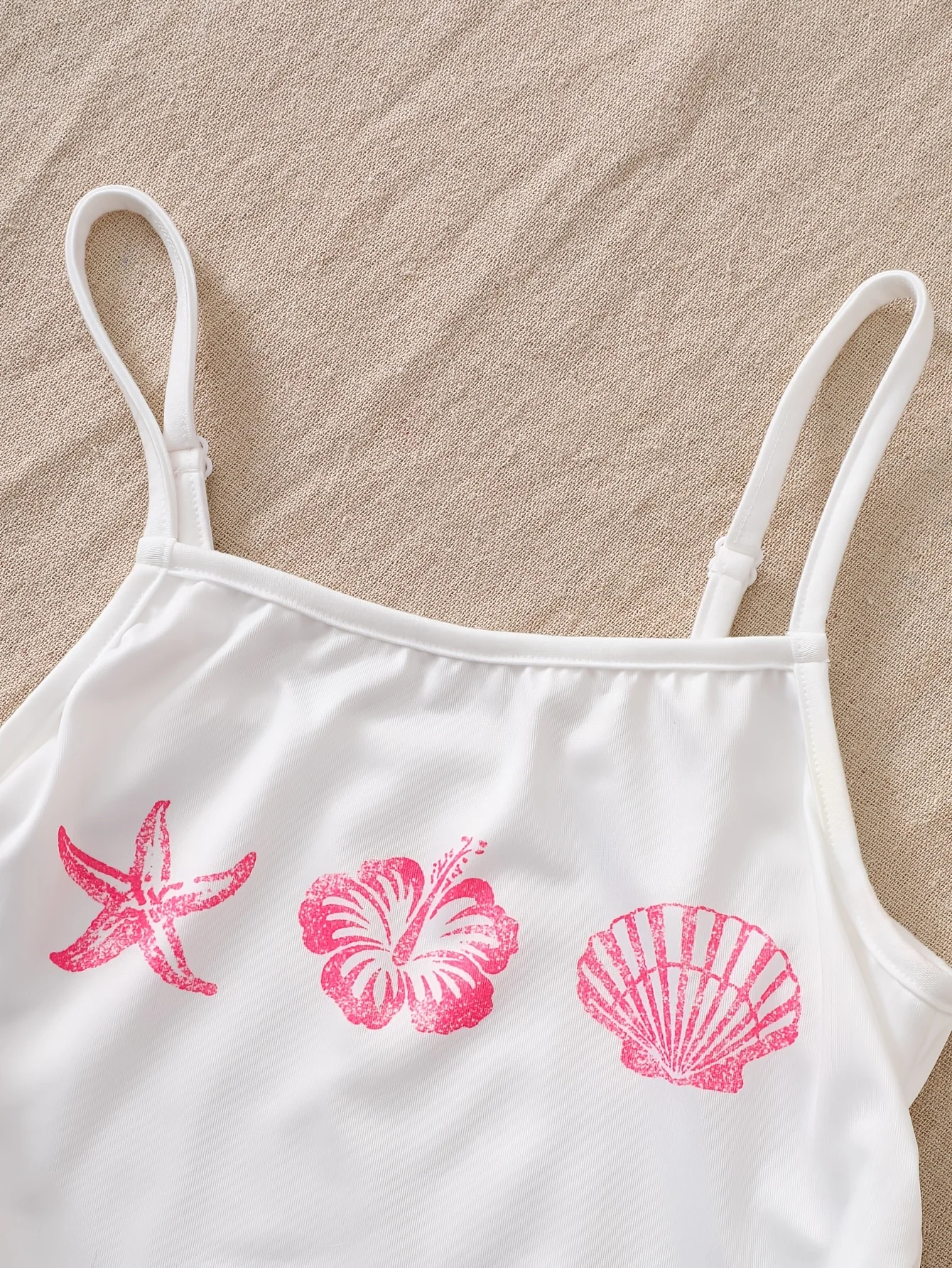 Detail 3 of Girls Floral Boho Cami Tops Summer by LUNORIANA
