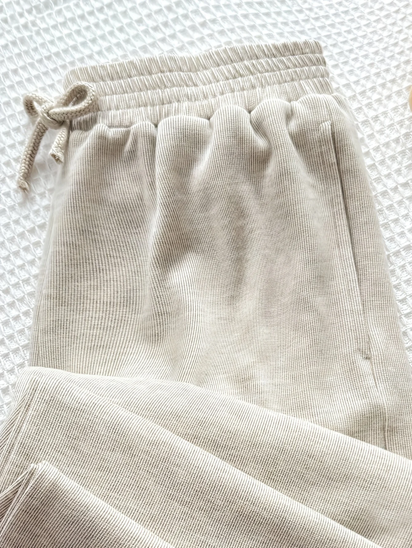 Detail 4 of Girls Solid Pocket Straight Leg Pants Spring Summer by LUNORIANA