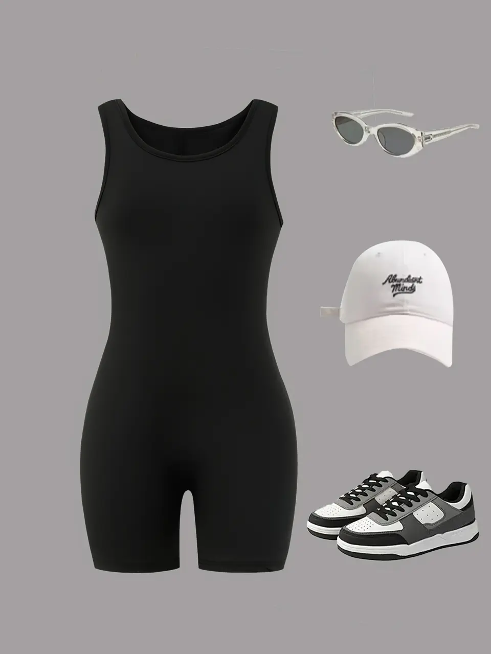 Girls Solid Stretch Unitard, Sleeveless Active One-Piece Outfit