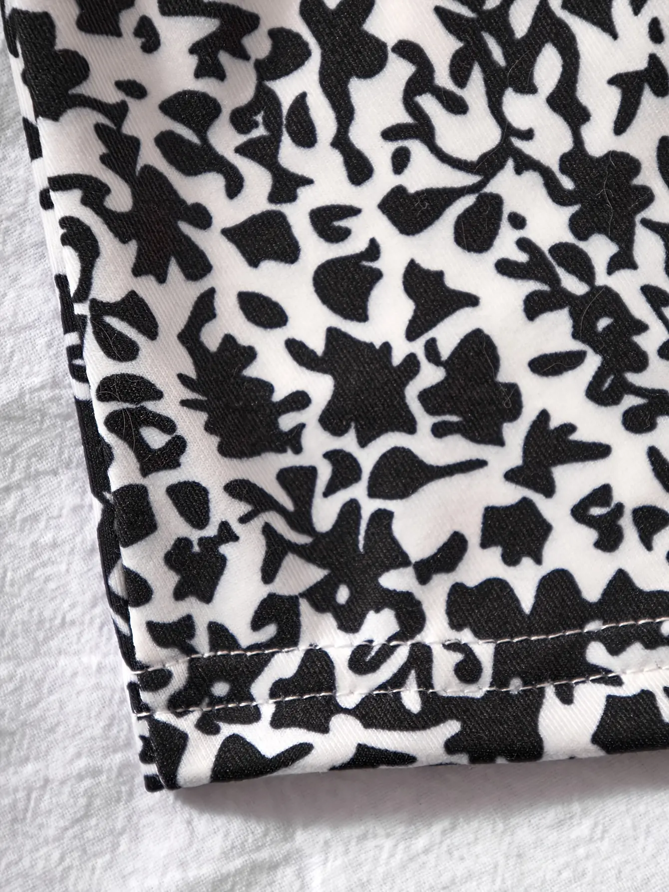 Detail view 7 of Girls Textured Cami Top and Floral Ruched Skirt Set by LUNORIANA