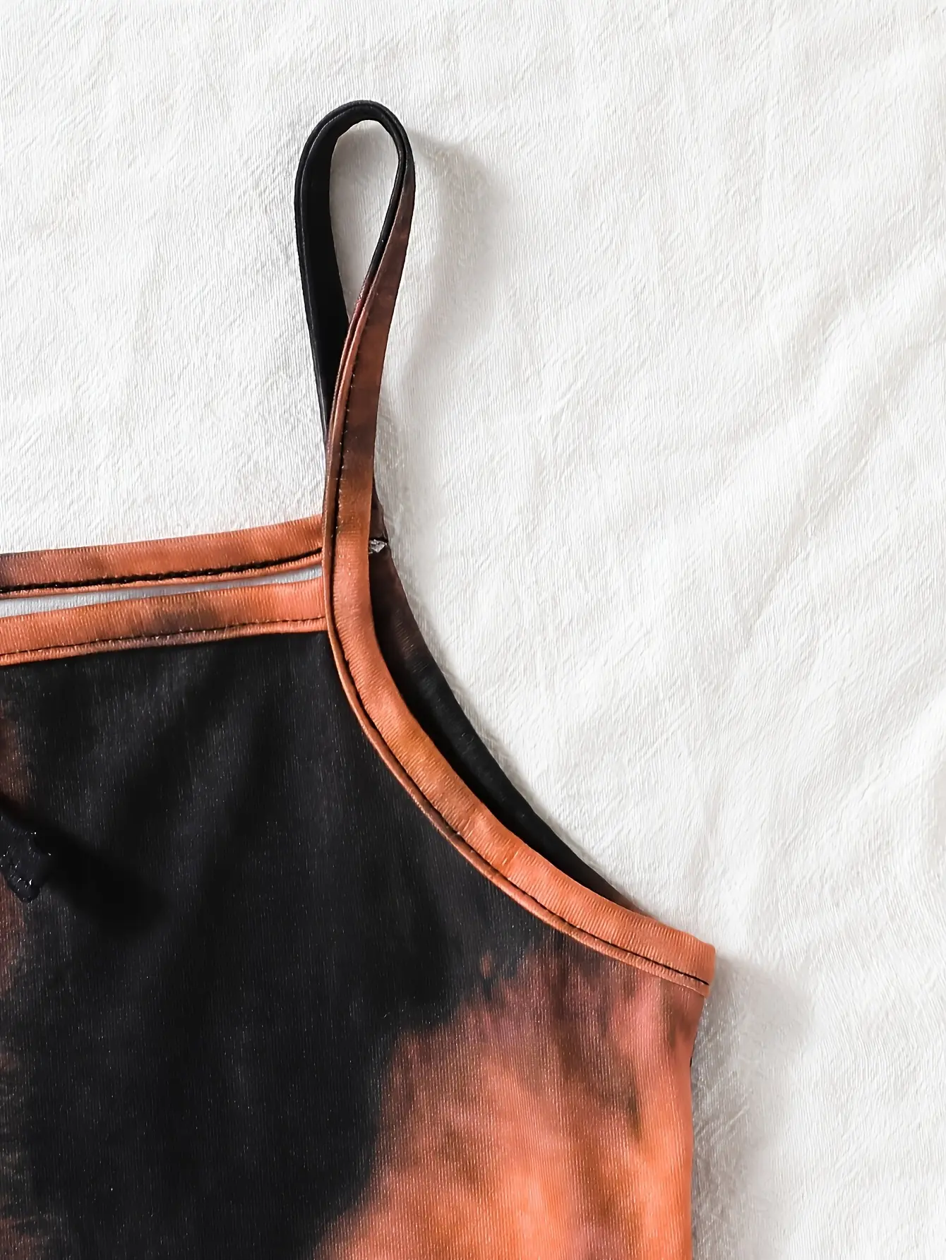 Detail 5 of Girls Tie Dye Split Hem Cami Maxi Dress by LUNORIANA