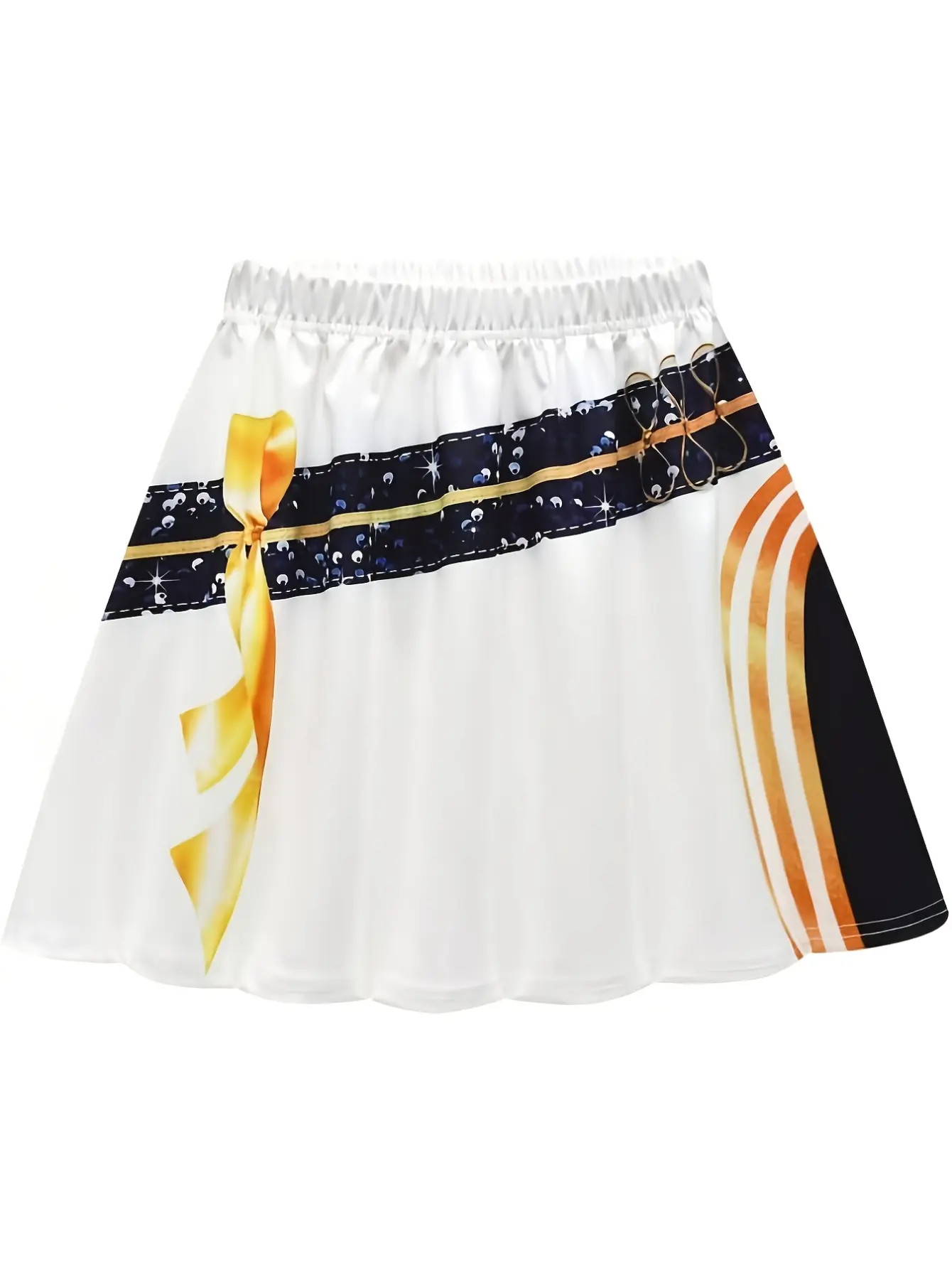 Girls Kpop Anime 3-Piece Stage Outfit with Skirt gallery view