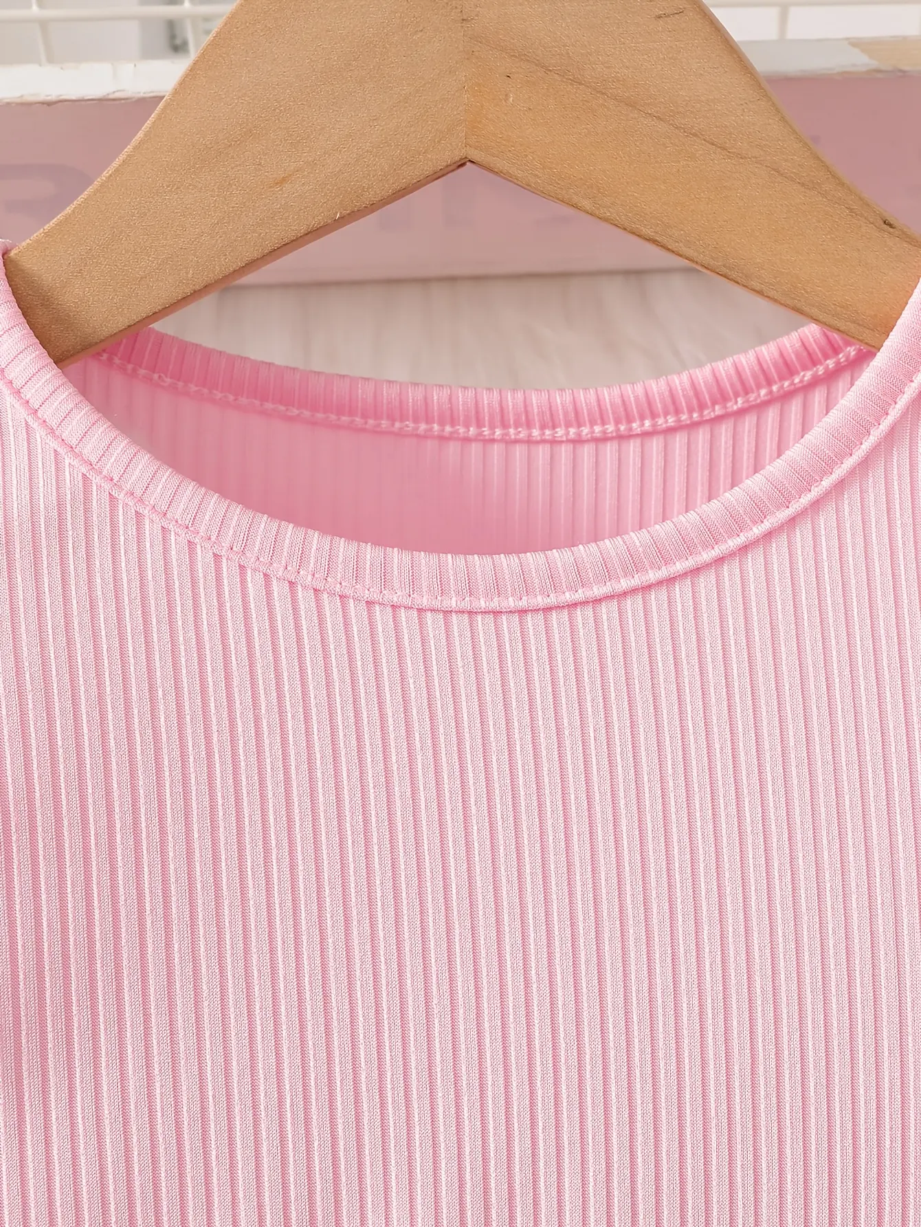 Detail 9 of Girls Puff Sleeve Printed Tulle Dress by LUNORIANA
