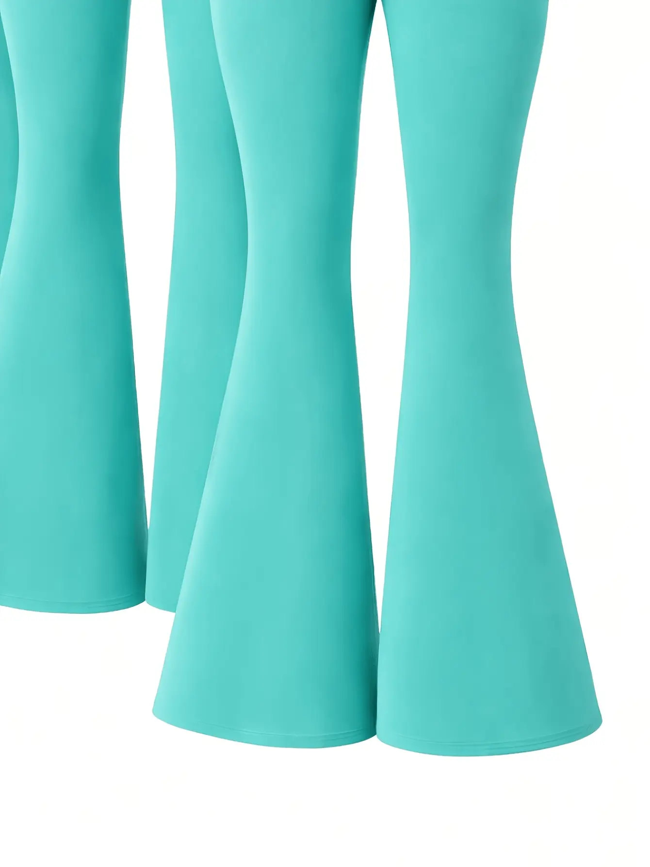 Girls Black Flare Pants 3-Pack gallery view