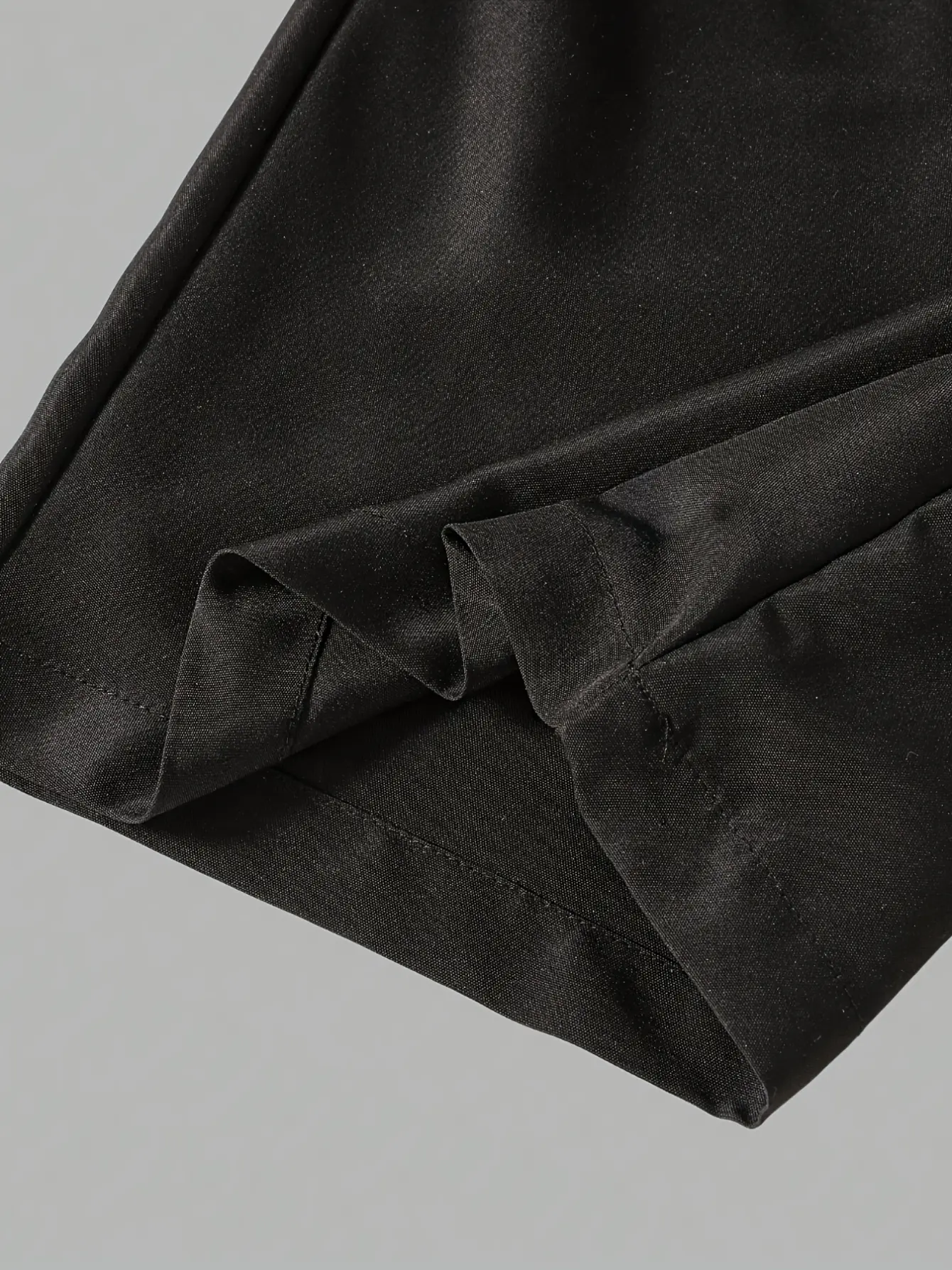 Girls Bow Knit Tee and Cargo Wide Leg Pants Set detail view