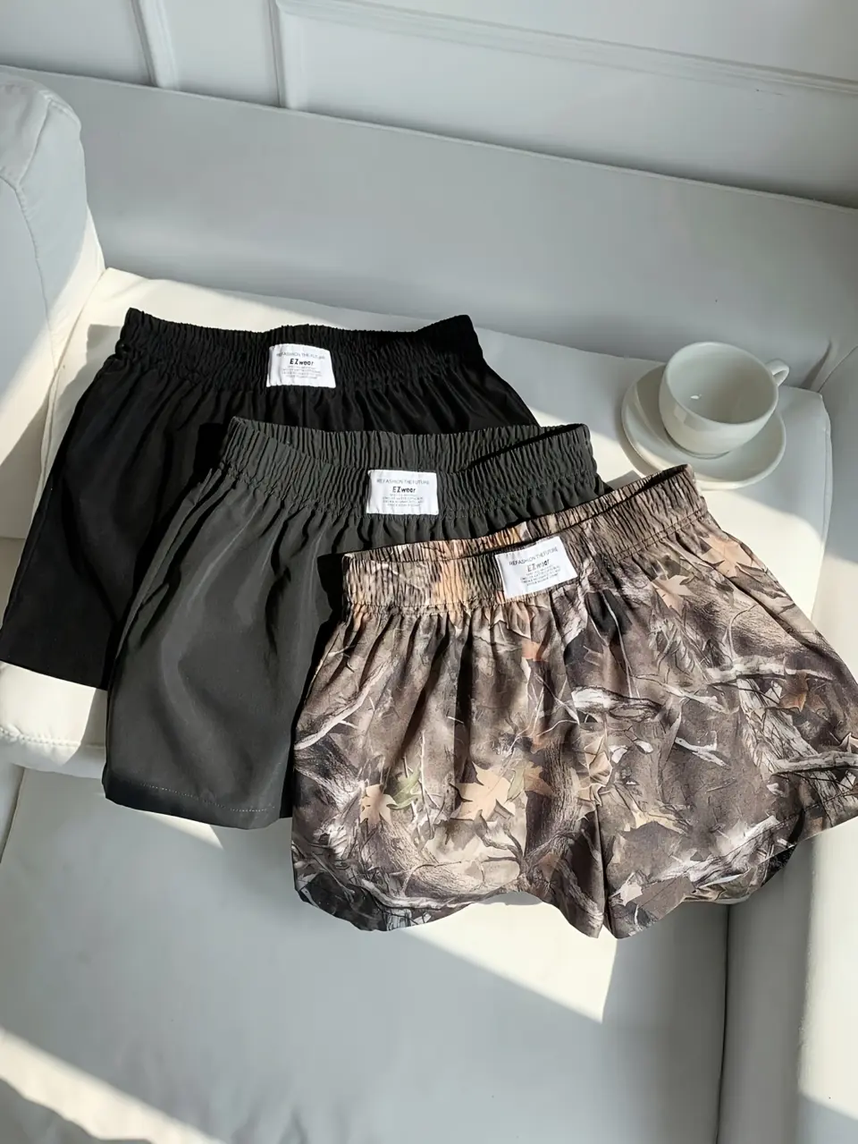 Women's 3-Pack High Waist A-Line Quick-Dry Shorts