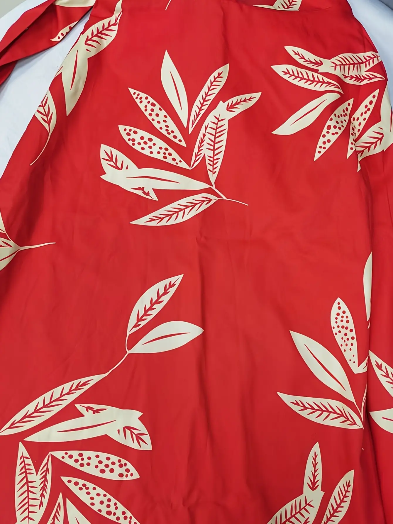 Women’s Red Botanical Cami and Skater Skirt Set gallery view