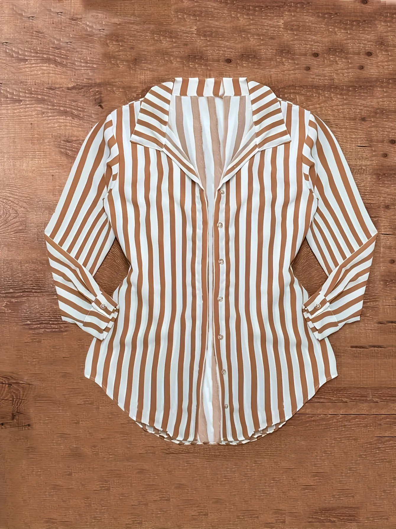 Women’s Striped Shirt, Tank and Mini Skirt Three-Piece Set gallery view