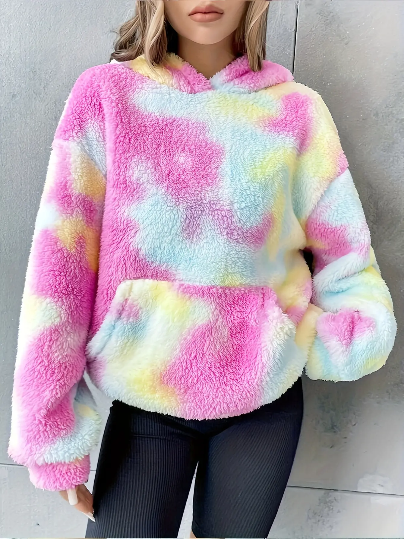 Women’s Magenta Cloud Fleece Pullover Hoodie gallery view